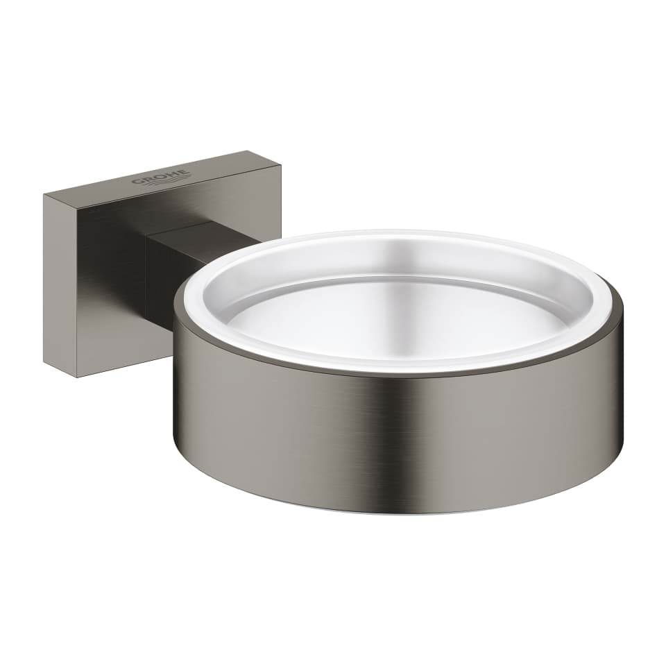 GROHE Essentials Cube Halter #40508AL1 - hard graphite gebürstet