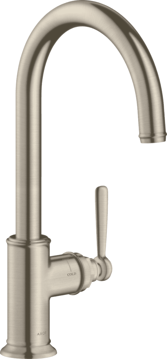 HANSGROHE AXOR Montreux Einhebel-Küchenmischer 260 mit Schwenkauslauf #16580820 - Brushed Nickel