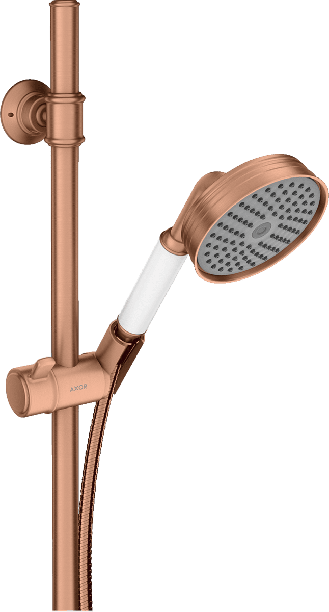 HANSGROHE AXOR Montreux Brauseset 0,90 m mit Handbrause 100 1jet #27982310 - Brushed Red Gold