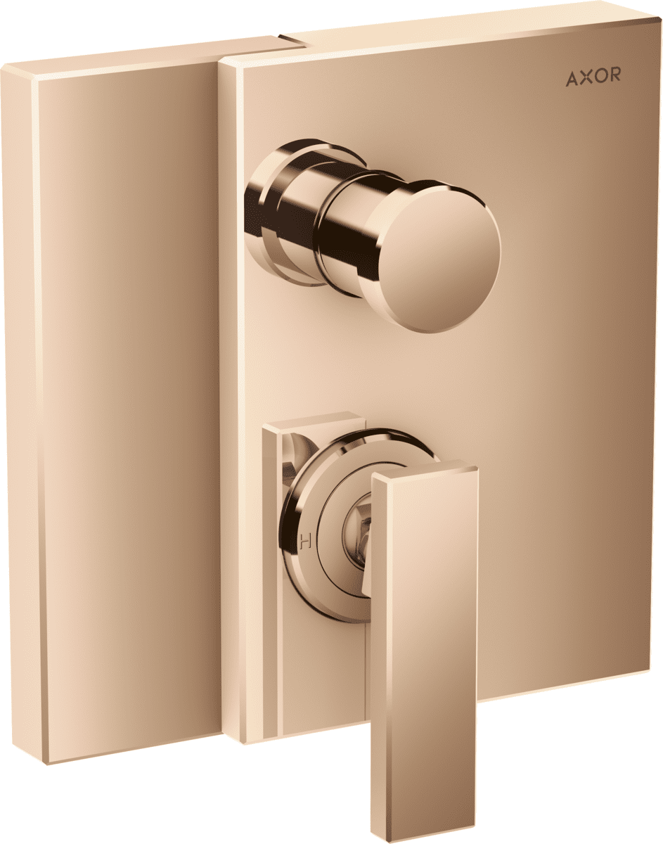 HANSGROHE AXOR Edge Einhebel-Wannenmischer Unterputz mit integrierter Sicherungskombination nach EN1717 #46420300