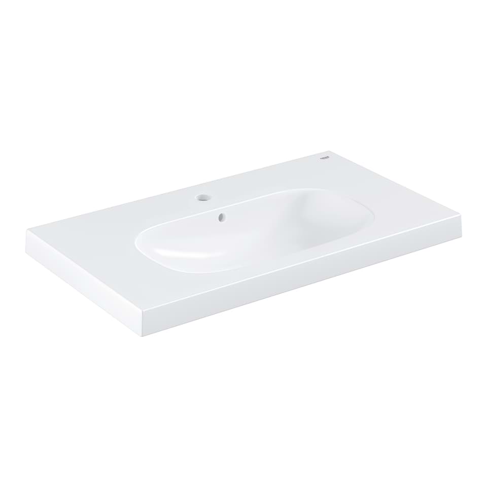 GROHE Euro Keramik Möbelwaschtisch 80 cm #3958400H - alpinweiß