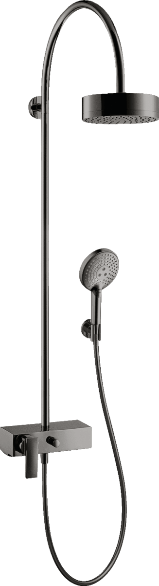 HANSGROHE AXOR Citterio Showerpipe mit Einhebelmischer und Kopfbrause 180 1jet #39620330