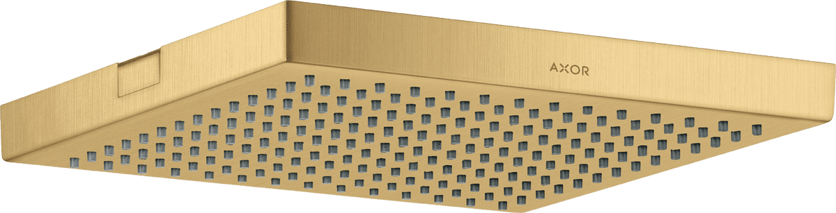 HANSGROHE AXOR ShowerSolutions Tepe duşu 240/240 1jet tavandan #10924250 - Mat Altın Optik resmi