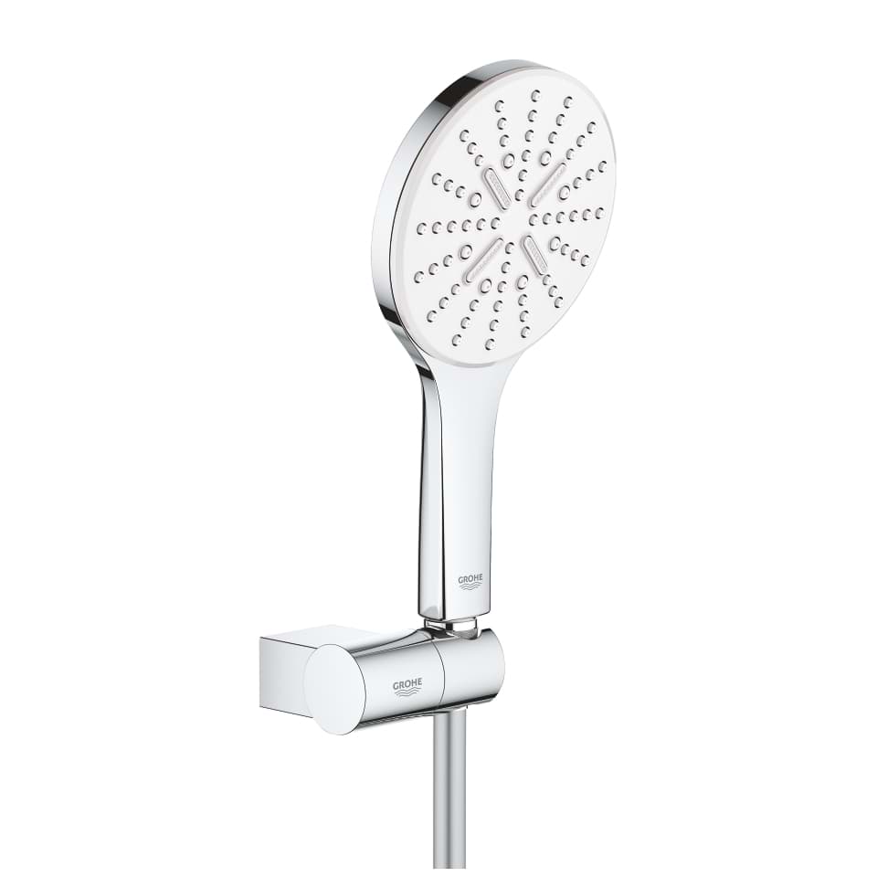 Picture of GROHE Rainshower SmartActive 130 Wall holder set 3 sprays moon white #26580LS0