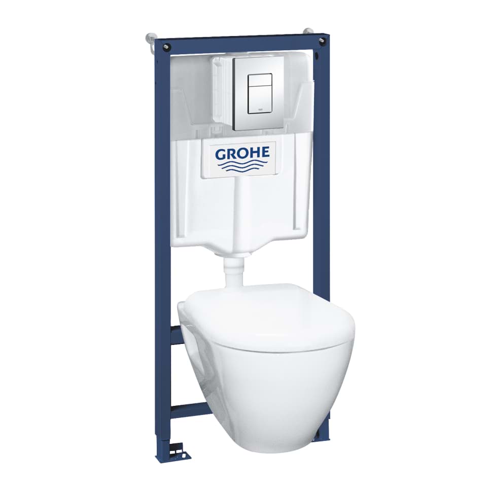GROHE Solido Perfect Set 4 in 1 mit Keramik chrom 39186000