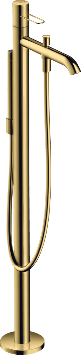 HANSGROHE AXOR Uno Einhebel-Wannenmischer bodenstehend mit Bügelgriff #38442990 - Polished Gold Optic