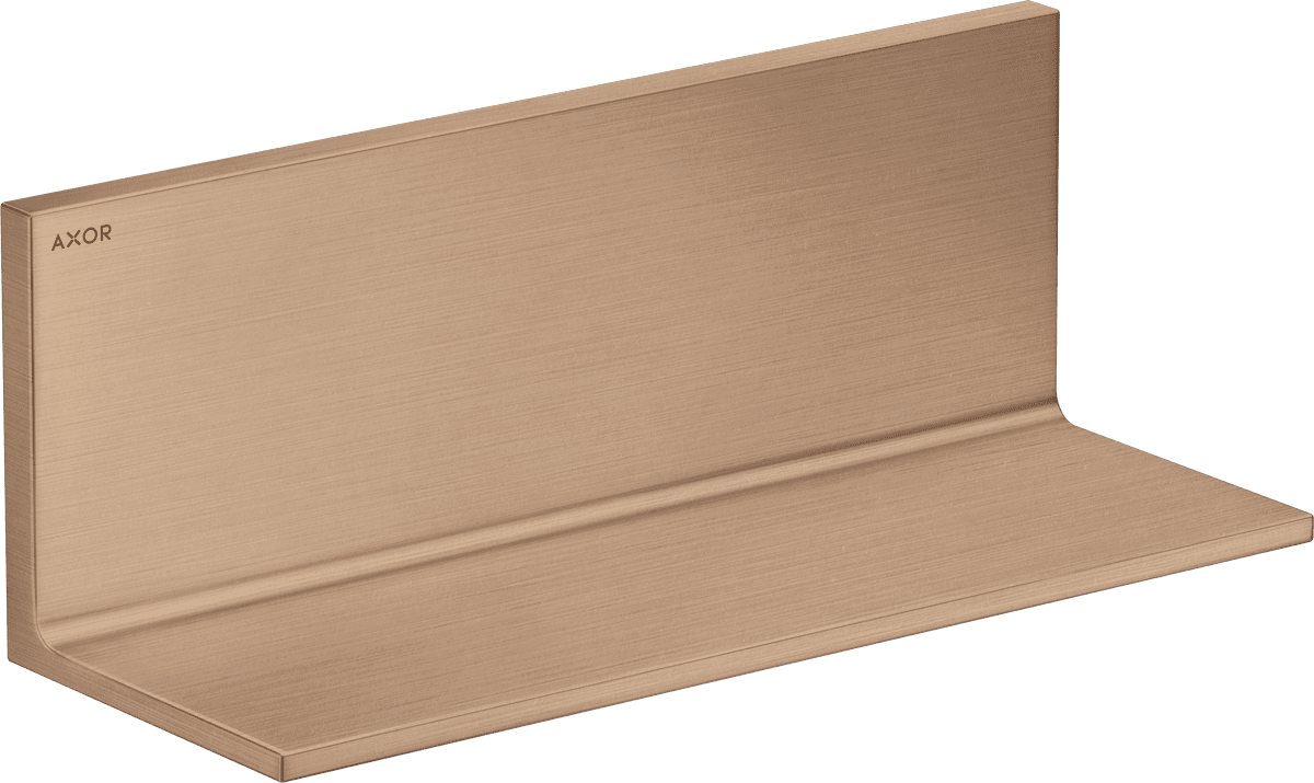 HANSGROHE AXOR Universal Rectangular Ablage 300 #42644310 - Brushed Red Gold
