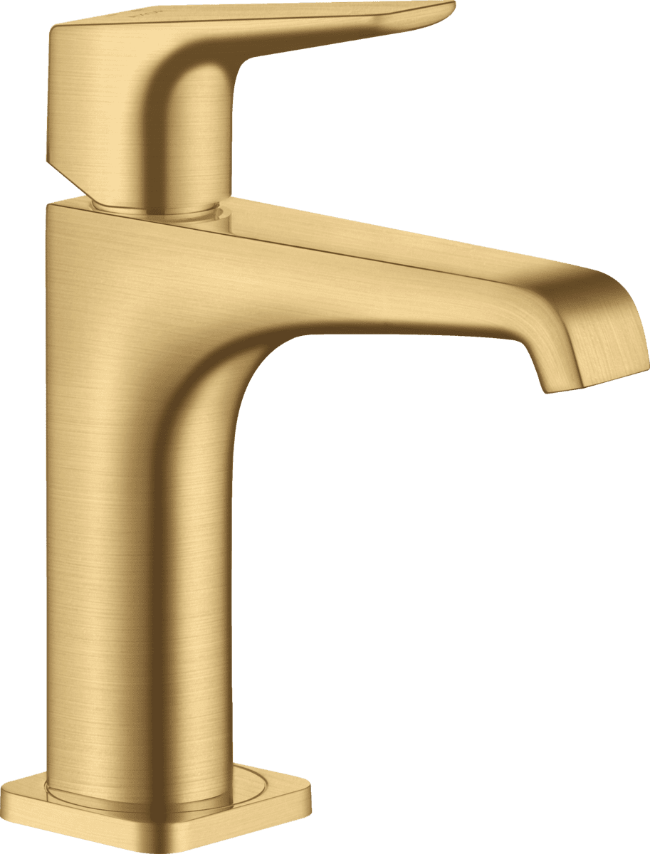 Зображення з  HANSGROHE AXOR Citterio E Single lever basin mixer 130 with lever handle and waste set #36111250 - Brushed Gold Optic