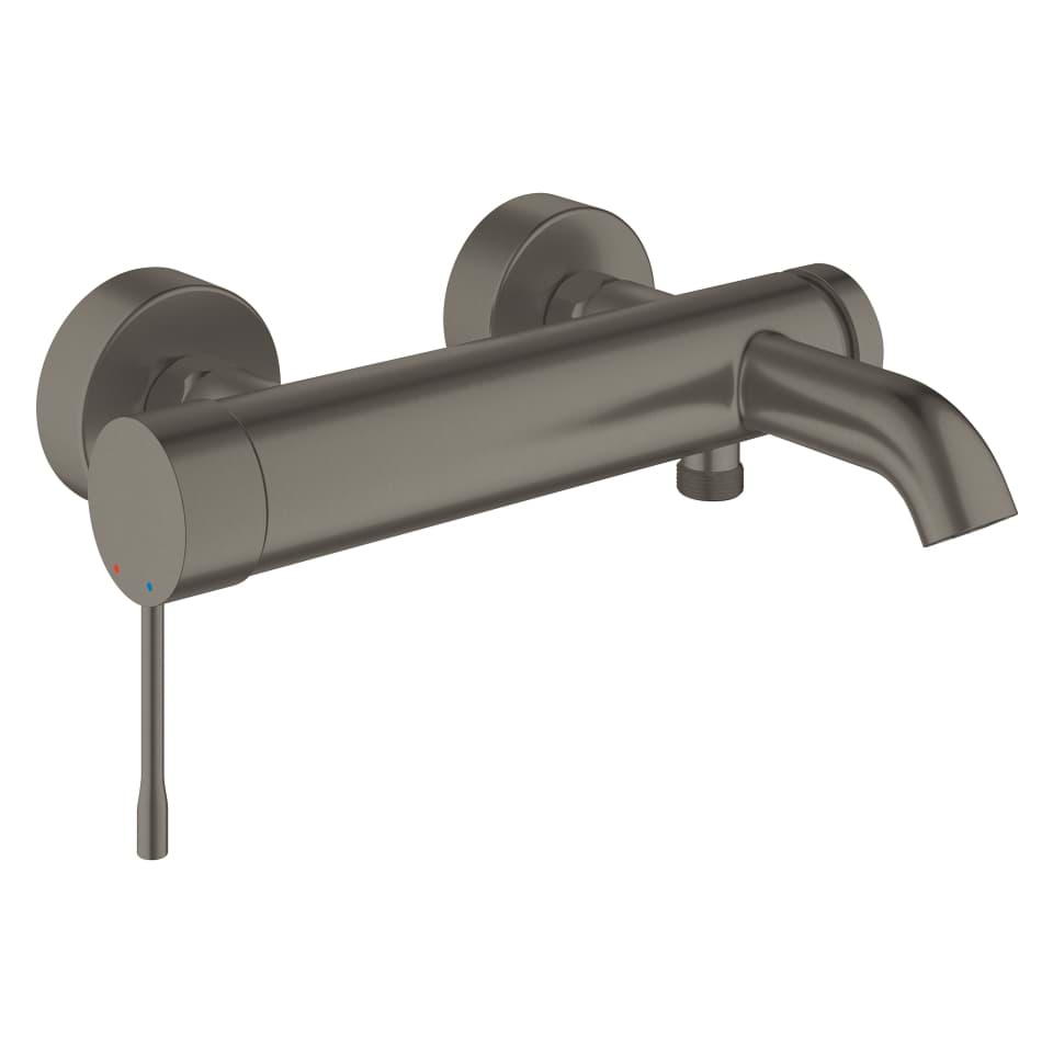 GROHE Essence Einhand-Wannenbatterie, 1/2″ hard graphite gebürstet 25250AL1