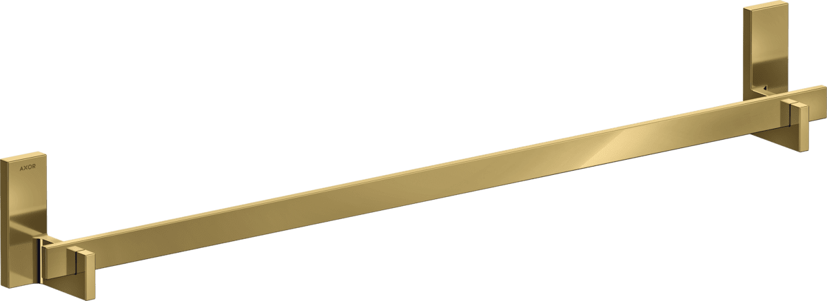 HANSGROHE AXOR Universal Rectangular Badetuchhalter 800 mm #42683990 - Polished Gold Optic