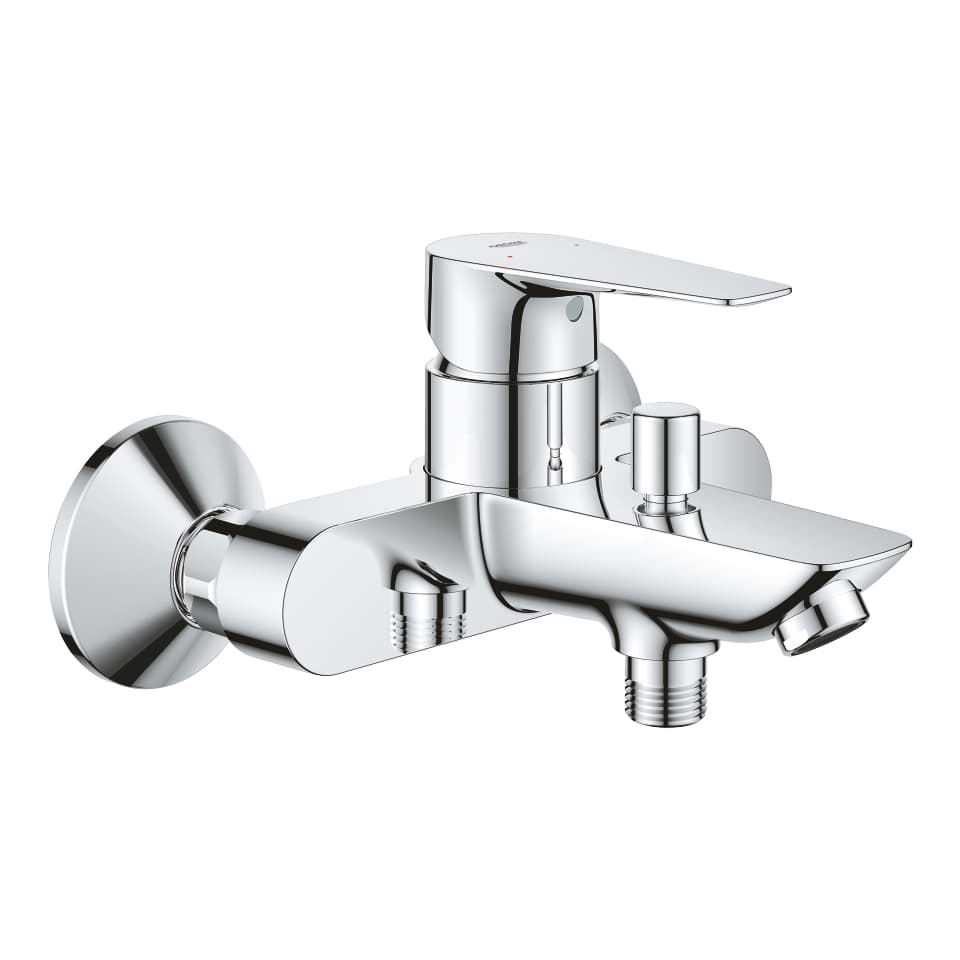 GROHE BauEdge Single-lever bath/shower mixer 1/2″ Chrome #23604001 resmi