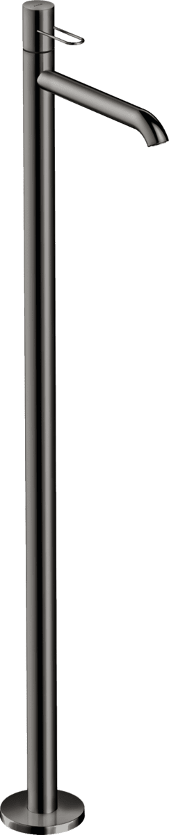 HANSGROHE AXOR Uno Einhebel-Waschtischmischer bodenstehend mit Bügelgriff ohne Ablaufgarnitur #38037330 - Polished Black Chrome
