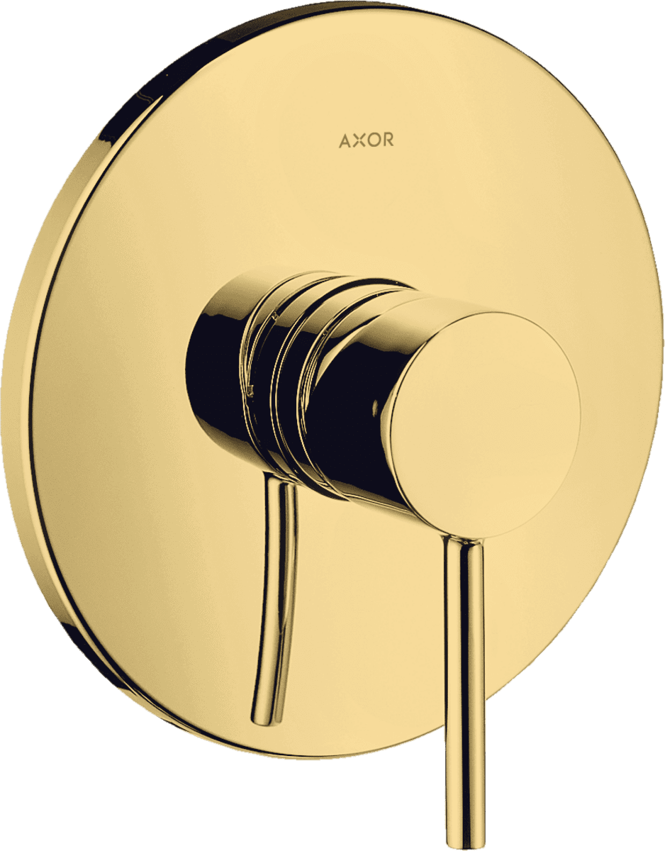 HANSGROHE AXOR Starck Einhebel-Brausemischer Unterputz mit Pingriff #10616990 - Polished Gold Optic