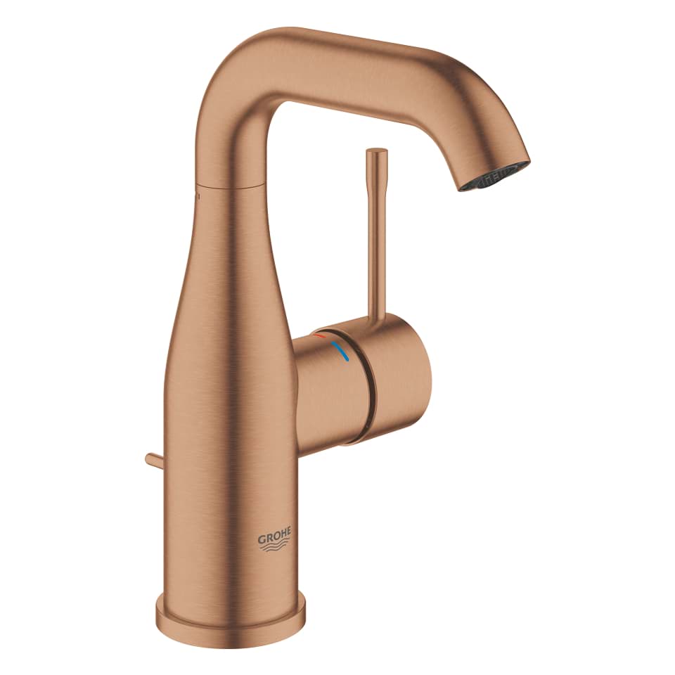 GROHE Essence Einhand-Waschtischbatterie, 1/2″ M-Size #24173DL1 - warm sunset gebürstet