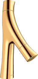 Bild von HANSGROHE AXOR Starck Organic 2-Griff Waschtischmischer 80 mit Ablaufgarnitur #12011990 - Polished Gold Optic