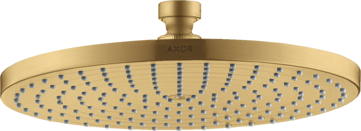 Picture of HANSGROHE AXOR Starck Overhead shower 240 1jet #28494250 - Brushed Gold Optic