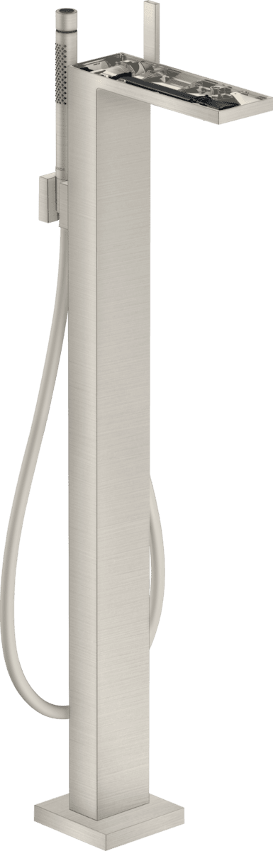 HANSGROHE AXOR MyEdition Einhebel-Wannenmischer bodenstehend ohne Platte #47442800 - Edelstahl Optic