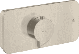 Bild von HANSGROHE AXOR One Thermostatmodul Unterputz für 1 Verbraucher #45711820 - Brushed Nickel