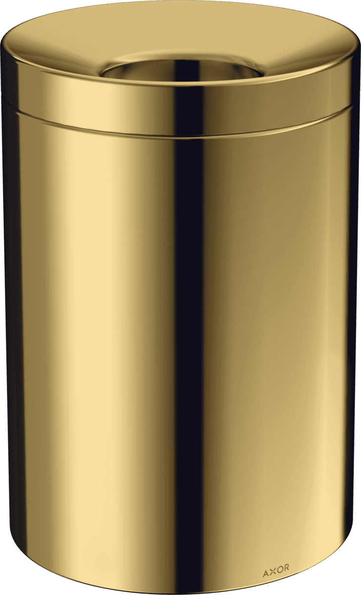 Obrázek HANSGROHE Univerzální kruhový odpadkový koš AXOR #42872990 - Polished Gold Optic