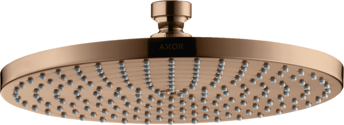 Picture of HANSGROHE AXOR Starck Overhead shower 240 1jet #28494300 - Polished Red Gold