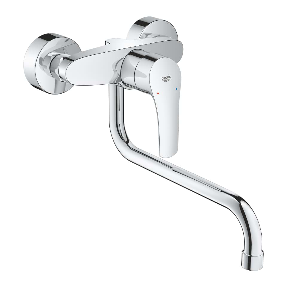 GROHE Eurosmart Einhand-Spültischbatterie, 1/2″ #32224003 - chrom