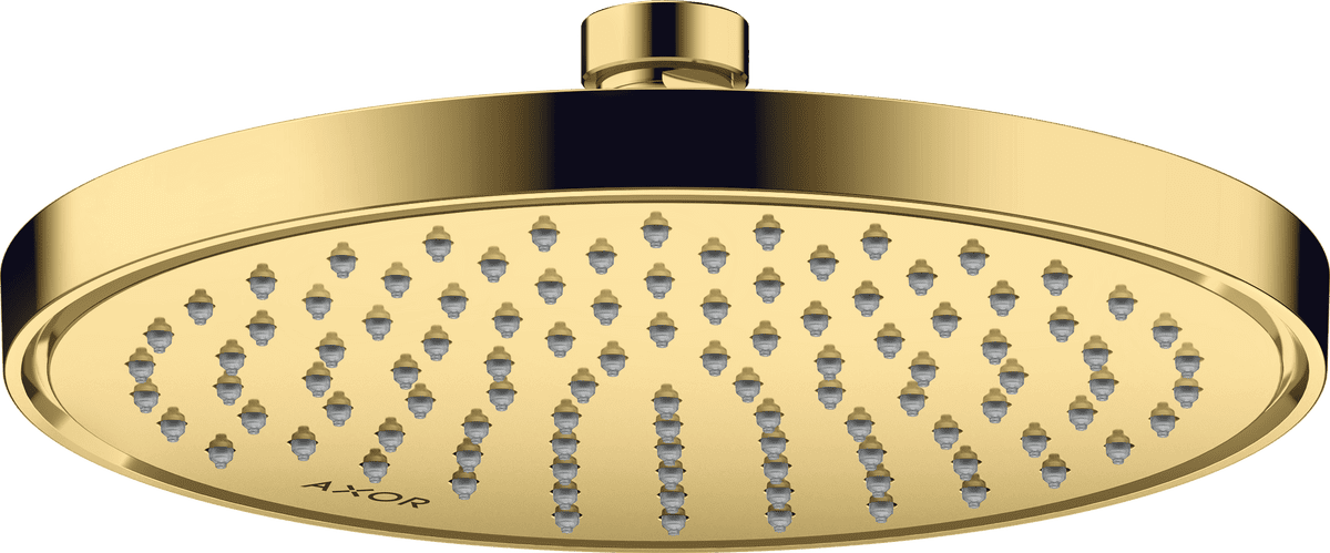 Зображення з  HANSGROHE AXOR ShowerSolutions Overhead shower 220 1jet #35382990 - Polished Gold Optic