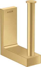 Bild von HANSGROHE AXOR Universal Rectangular Spare roll holder Brushed Gold Optic 42654250