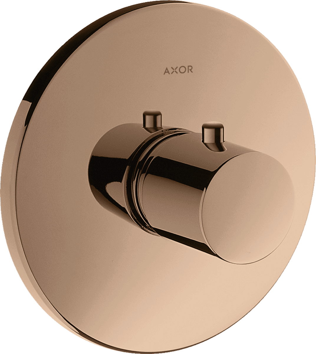 HANSGROHE AXOR Uno Thermostat HighFlow Unterputz #38715300 - Polished Red Gold
