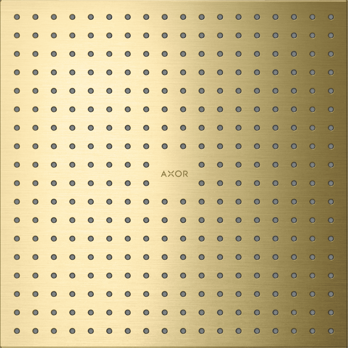Obrázek HANSGROHE Sprchová hlavice AXOR ShowerSolutions 300/300 2jet integrovaná do stropu #35321950 - kartáčovaná mosaz