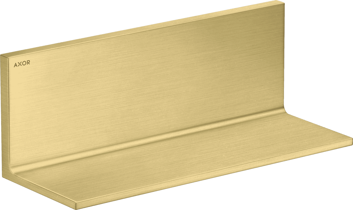 Picture of HANSGROHE AXOR Universal Rectangular Shelf 300 #42644950 - Brushed Brass
