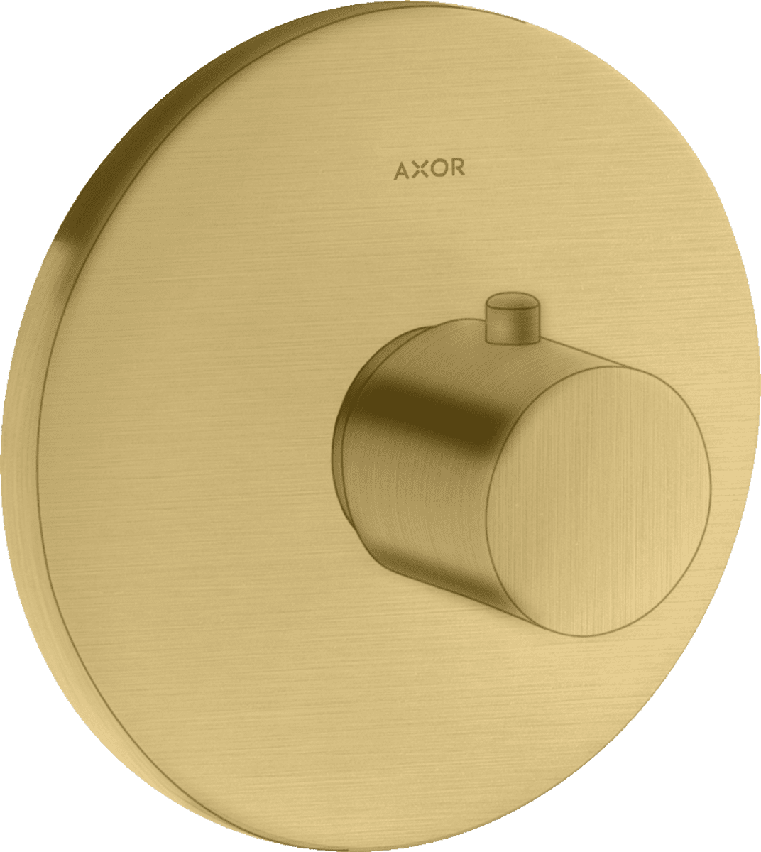 HANSGROHE AXOR Uno Thermostat Unterputz #38375250 - Brushed Gold Optic