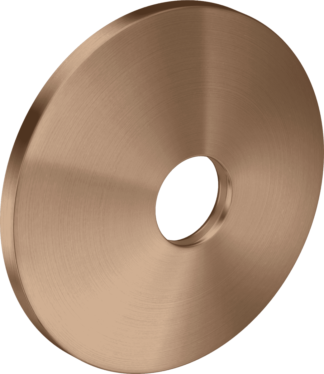 Picture of HANSGROHE AXOR One Escutcheon 90 mm #13611310 - Brushed Red Gold