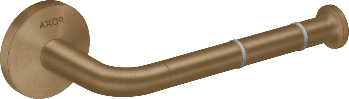 HANSGROHE AXOR Universal Circular Toilettenpapierhalter #42856140 - Brushed Bronze