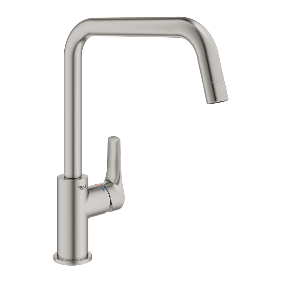 Picture of GROHE Eurosmart single-lever sink mixer, 1/2″ #30567DC0 - supersteel