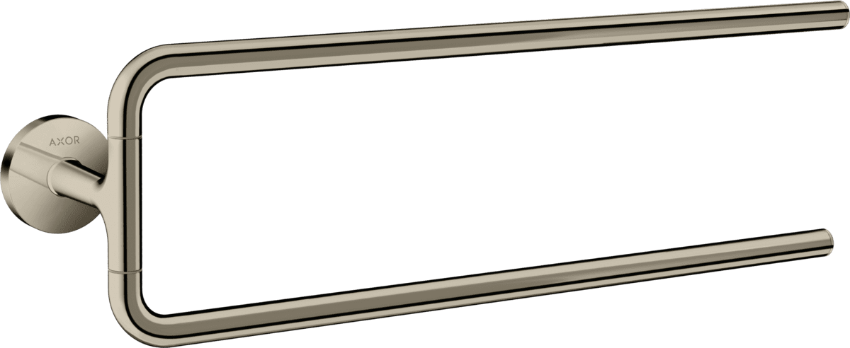 HANSGROHE AXOR Universal Circular Handtuchhalter zweiarmig #42822830 - Polished Nickel
