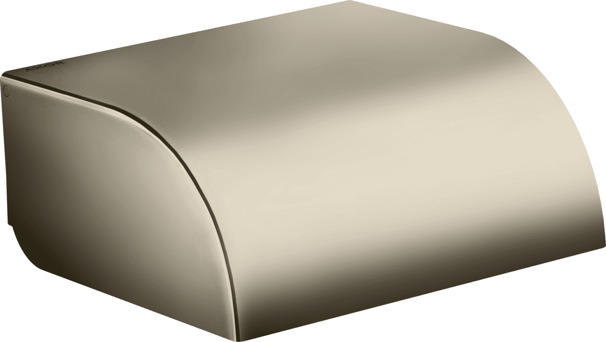 εικόνα του HANSGROHE AXOR Universal Circular Toilet paper holder with cover #42858830 - Polished Nickel