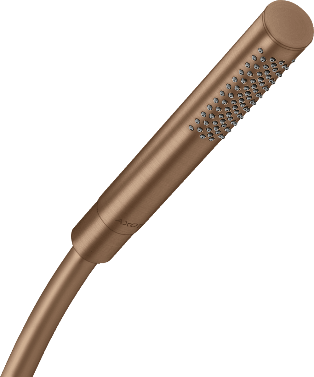 HANSGROHE AXOR Starck Stabhandbrause 1jet EcoSmart #10531310 - Brushed Red Gold
