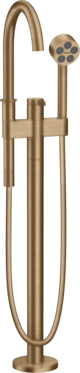 HANSGROHE AXOR One Einhebel-Wannenmischer bodenstehend #48440140 - Brushed Bronze