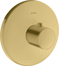 Bild von HANSGROHE AXOR Uno Thermostat HighFlow for concealed installation Brushed Gold Optic 38715250