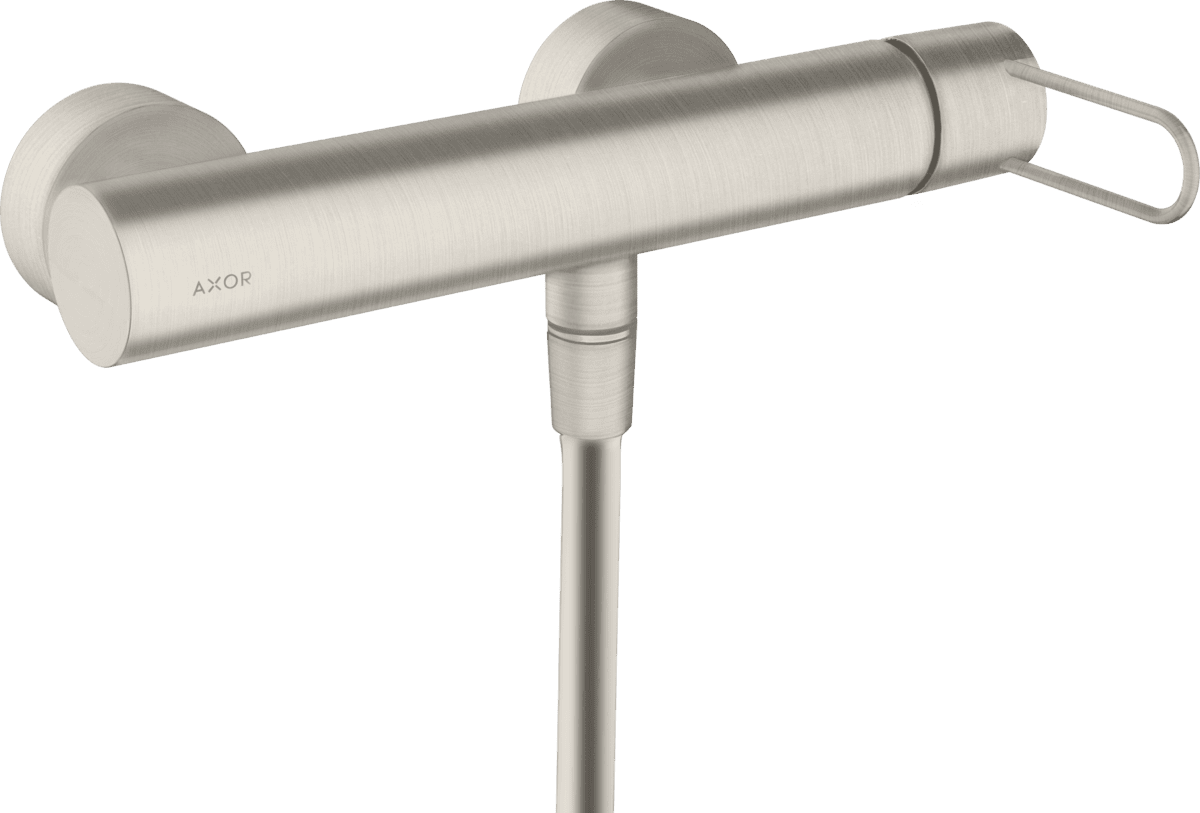 HANSGROHE AXOR Uno Einhebel-Brausemischer Aufputz mit Bügelgriff #38621800 - Edelstahl Optic