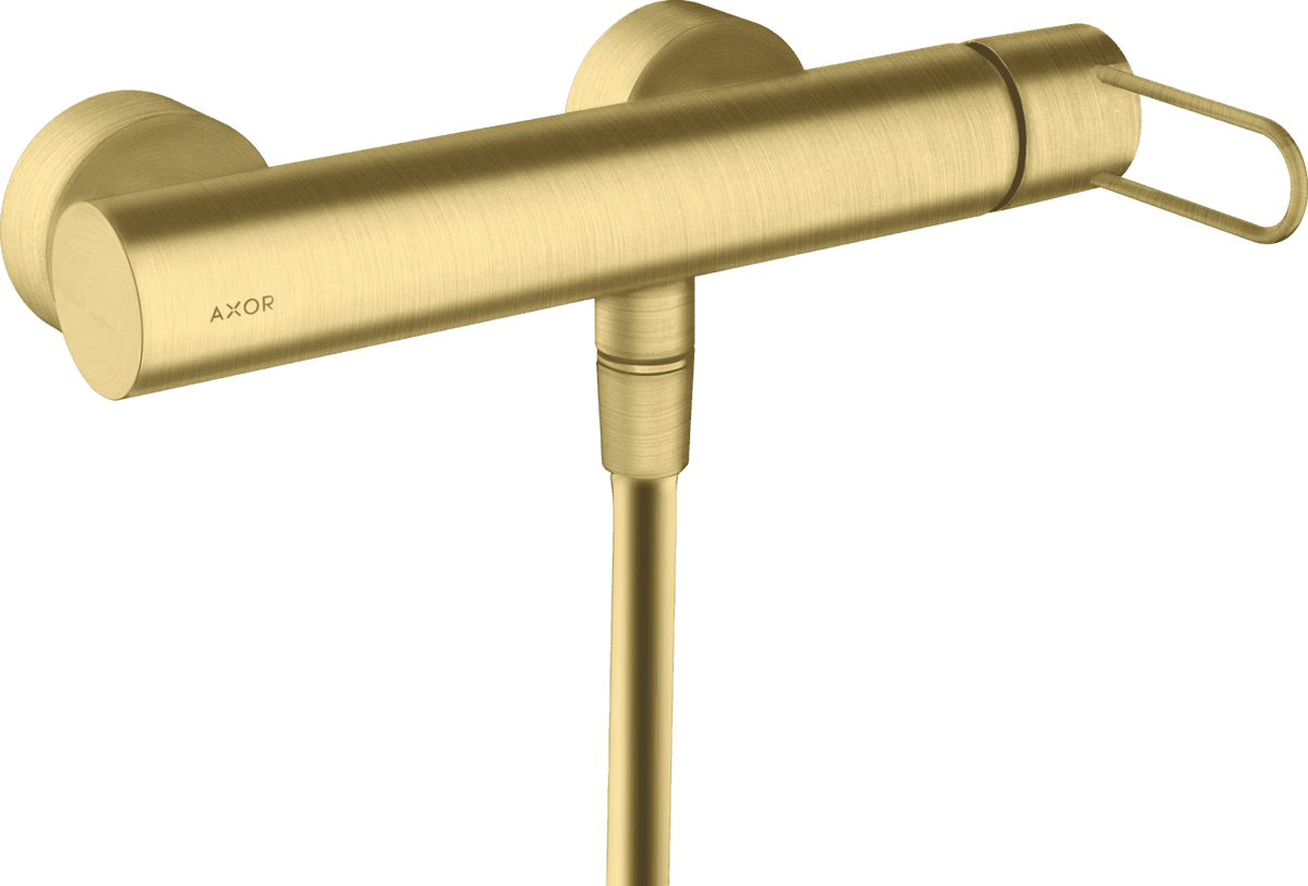 HANSGROHE AXOR Uno Einhebel-Brausemischer Aufputz mit Bügelgriff #38621950 - Brushed Brass