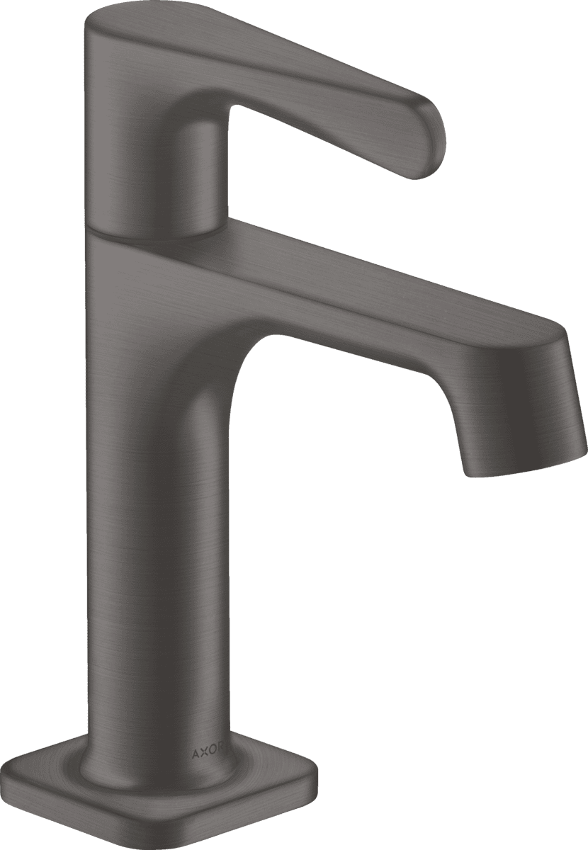 Picture of HANSGROHE AXOR Citterio M Pillar tap 90 without waste set #34130340 - Brushed Black Chrome