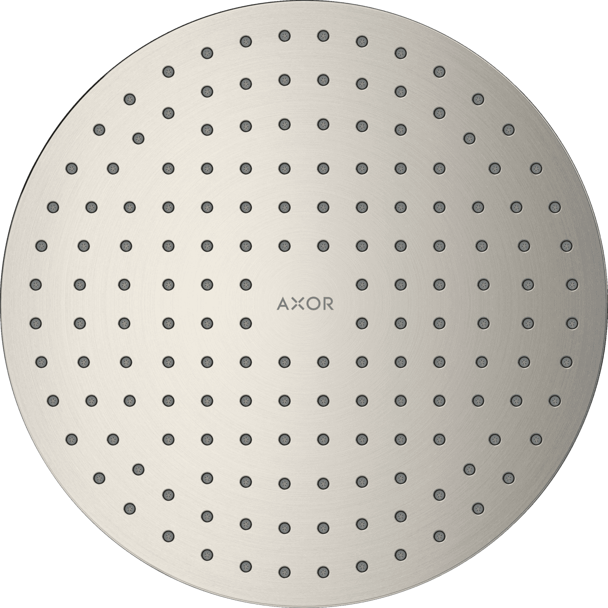 HANSGROHE AXOR ShowerSolutions Kopfbrause 250 2jet Deckenintegriert #35298800 - Edelstahl Optic