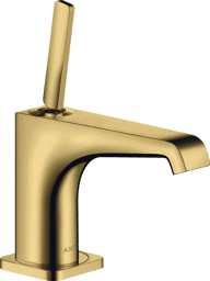 Bild von HANSGROHE AXOR Citterio E Pillar tap 90 with pin handle without waste set Polished Gold Optic 36105990