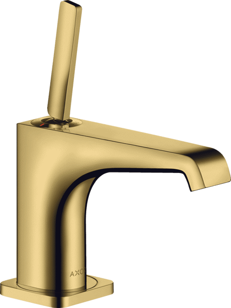 Bild von HANSGROHE AXOR Citterio E Pillar tap 90 with pin handle without waste set Polished Gold Optic 36105990