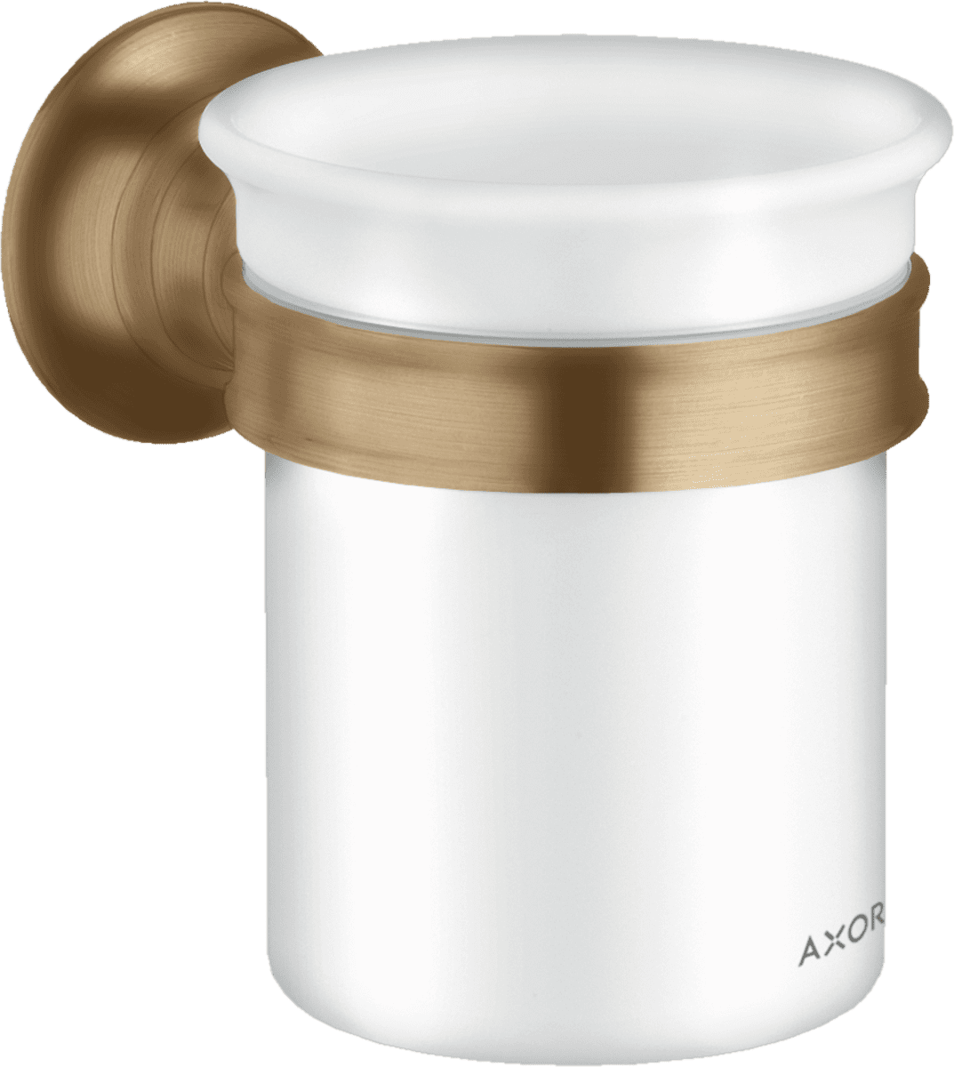 HANSGROHE AXOR Montreux Zahnputzbecher #42134140 - Brushed Bronze