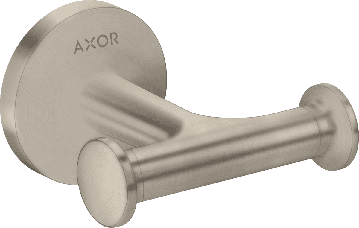 HANSGROHE AXOR Universal Circular Handtuchhaken doppelt #42812820 - Brushed Nickel