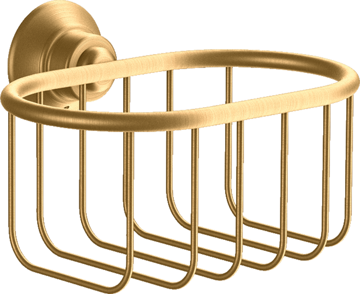 Picture of HANSGROHE AXOR Montreux Corner basket 160/101 #42065950 - Brushed Brass