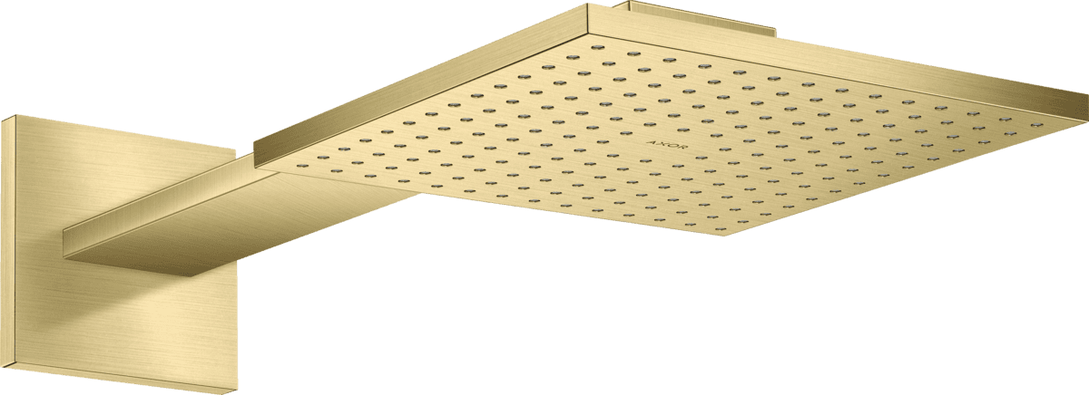 HANSGROHE AXOR ShowerSolutions Kopfbrause 250/250 1jet mit Brausearm #35306950 - Brushed Brass