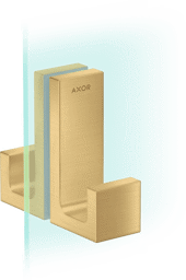 Bild von HANSGROHE AXOR Universal Rectangular Shower door handle Brushed Gold Optic 42639250